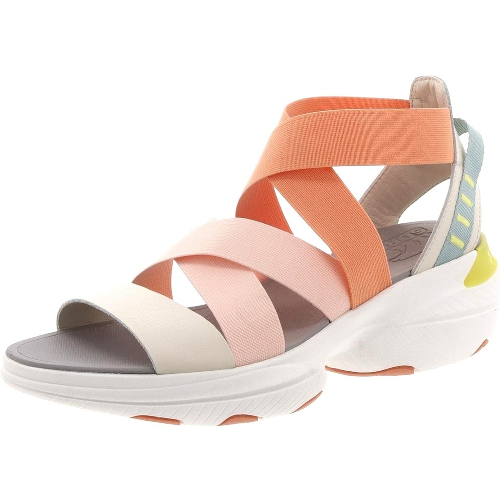 SOREL Explorer Blitz Multi Strap Sandal Women 9.5 EUC Comfort Strappy Wedge‎